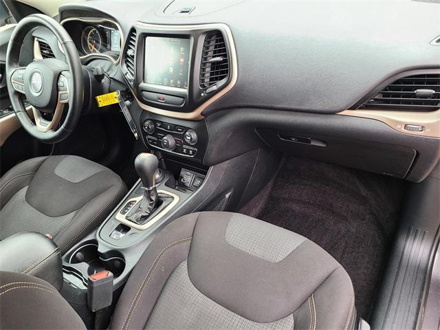 used 2017 Jeep Cherokee car, priced at $14,496