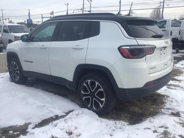 used 2022 Jeep Compass car, priced at $21,988