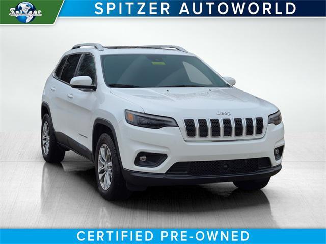 used 2021 Jeep Cherokee car, priced at $19,888