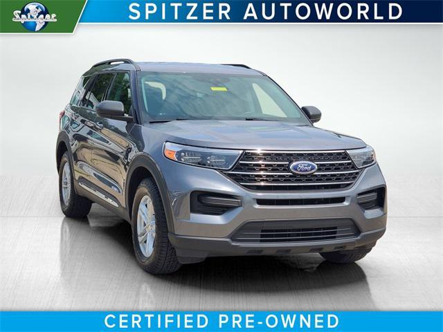 used 2021 Ford Explorer car, priced at $26,907
