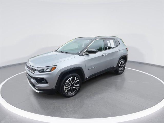 used 2022 Jeep Compass car, priced at $23,720