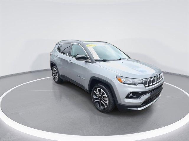 used 2022 Jeep Compass car, priced at $23,720
