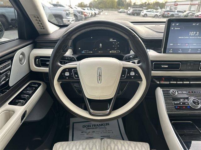 used 2023 Lincoln Aviator car, priced at $60,613