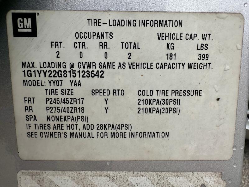 used 2001 Chevrolet Corvette car, priced at $9,850