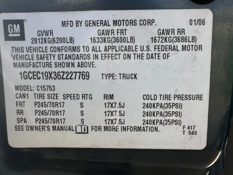 used 2006 Chevrolet Silverado 1500 car, priced at $1,850