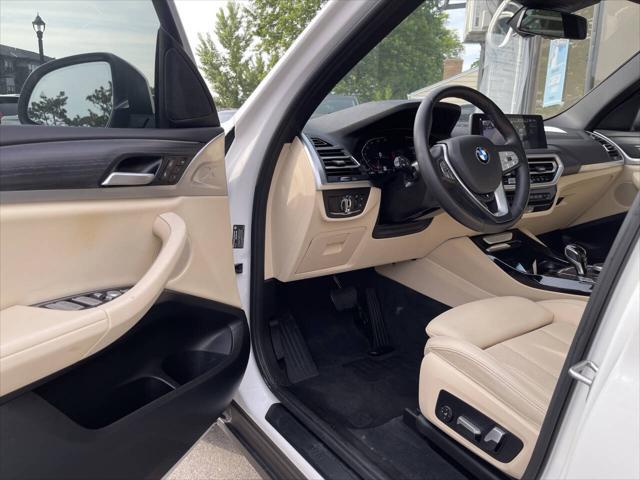 used 2022 BMW X3 car, priced at $32,995
