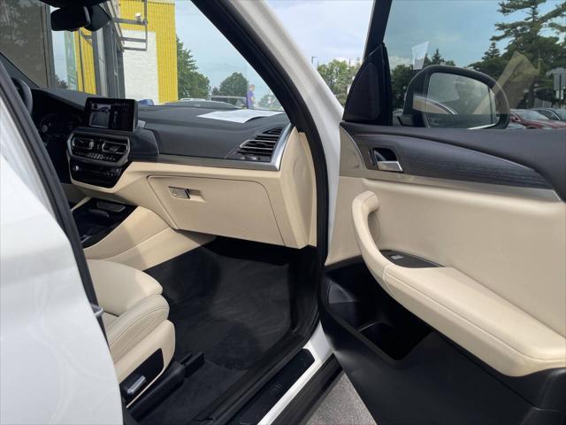 used 2022 BMW X3 car, priced at $32,995