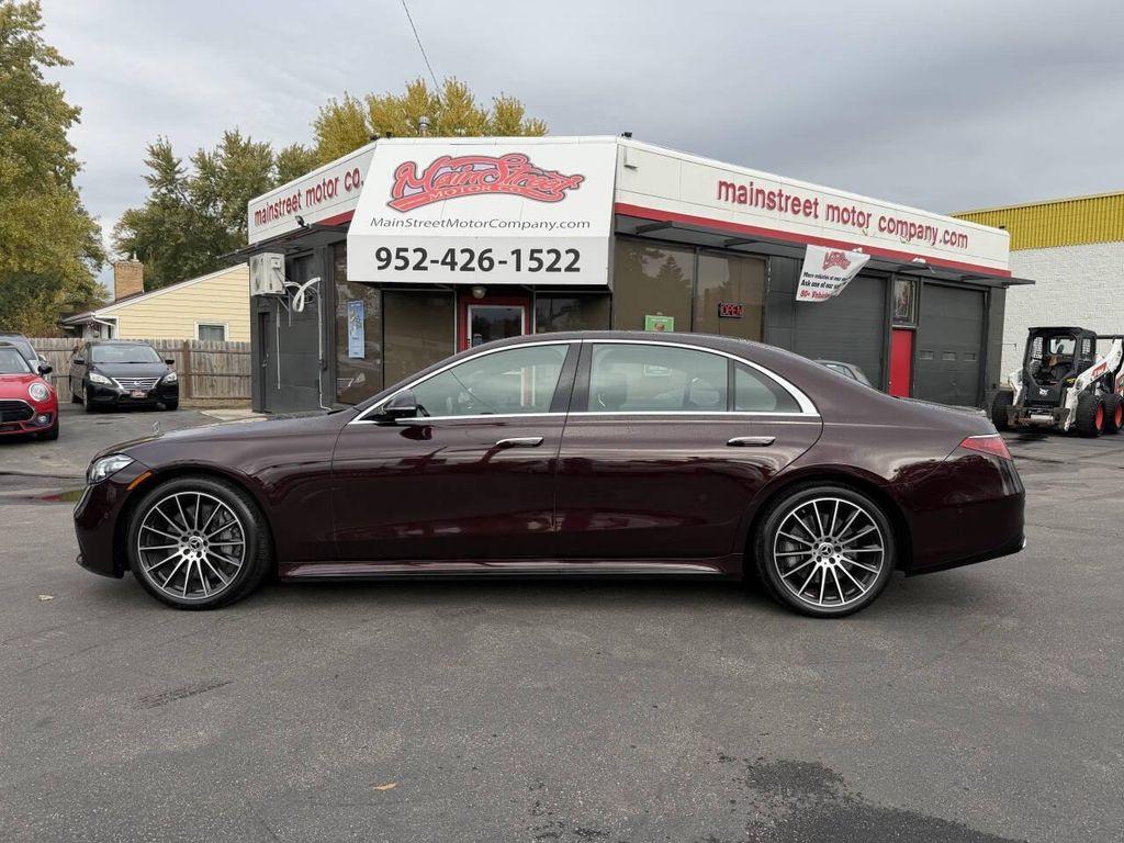 used 2021 Mercedes-Benz S-Class car, priced at $70,000