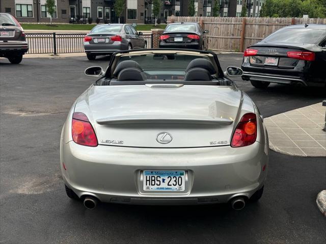 used 2002 Lexus SC 430 car, priced at $10,995