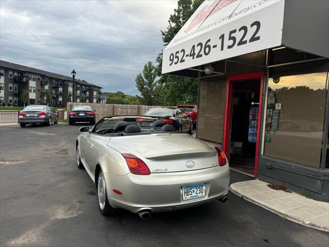 used 2002 Lexus SC 430 car, priced at $10,995