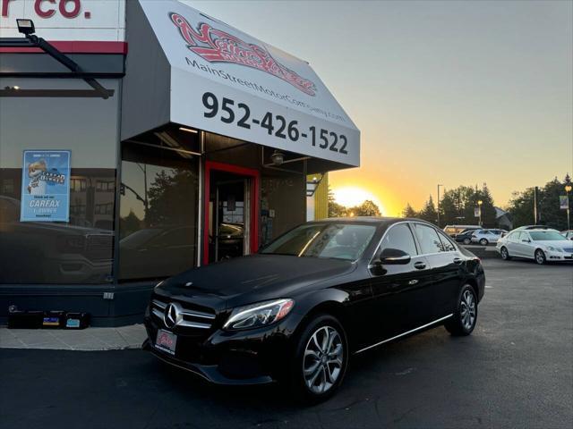 used 2015 Mercedes-Benz C-Class car, priced at $13,995