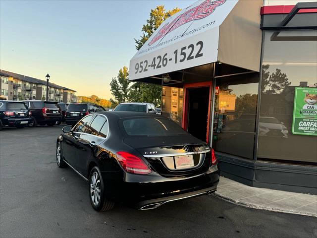 used 2015 Mercedes-Benz C-Class car, priced at $13,995