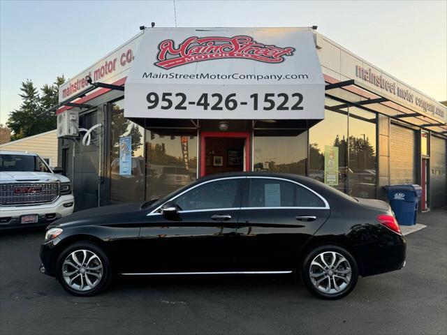 used 2015 Mercedes-Benz C-Class car, priced at $13,995