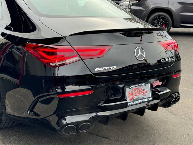 used 2023 Mercedes-Benz AMG CLA 45 car, priced at $49,995