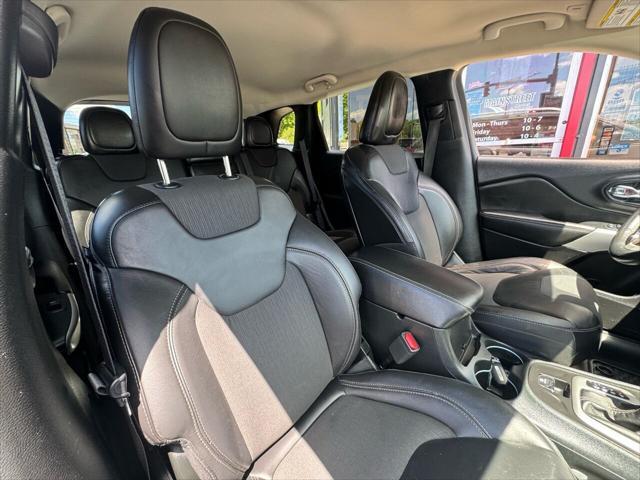 used 2018 Jeep Cherokee car, priced at $13,995