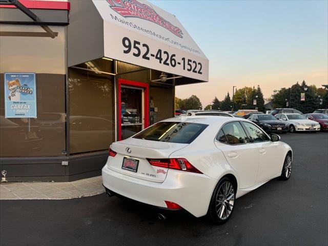 used 2014 Lexus IS 250 car, priced at $19,995