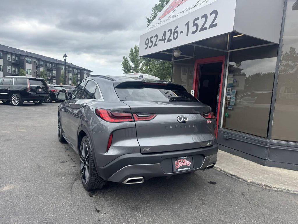 used 2022 INFINITI QX55 car, priced at $28,995