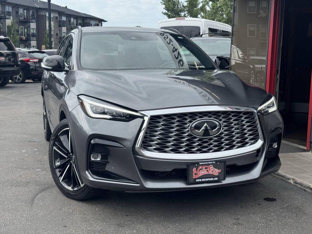 used 2022 INFINITI QX55 car, priced at $28,995