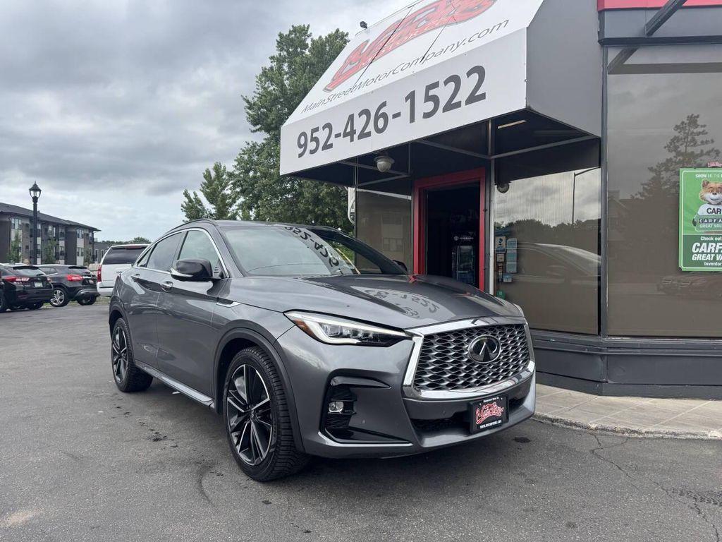 used 2022 INFINITI QX55 car, priced at $28,995
