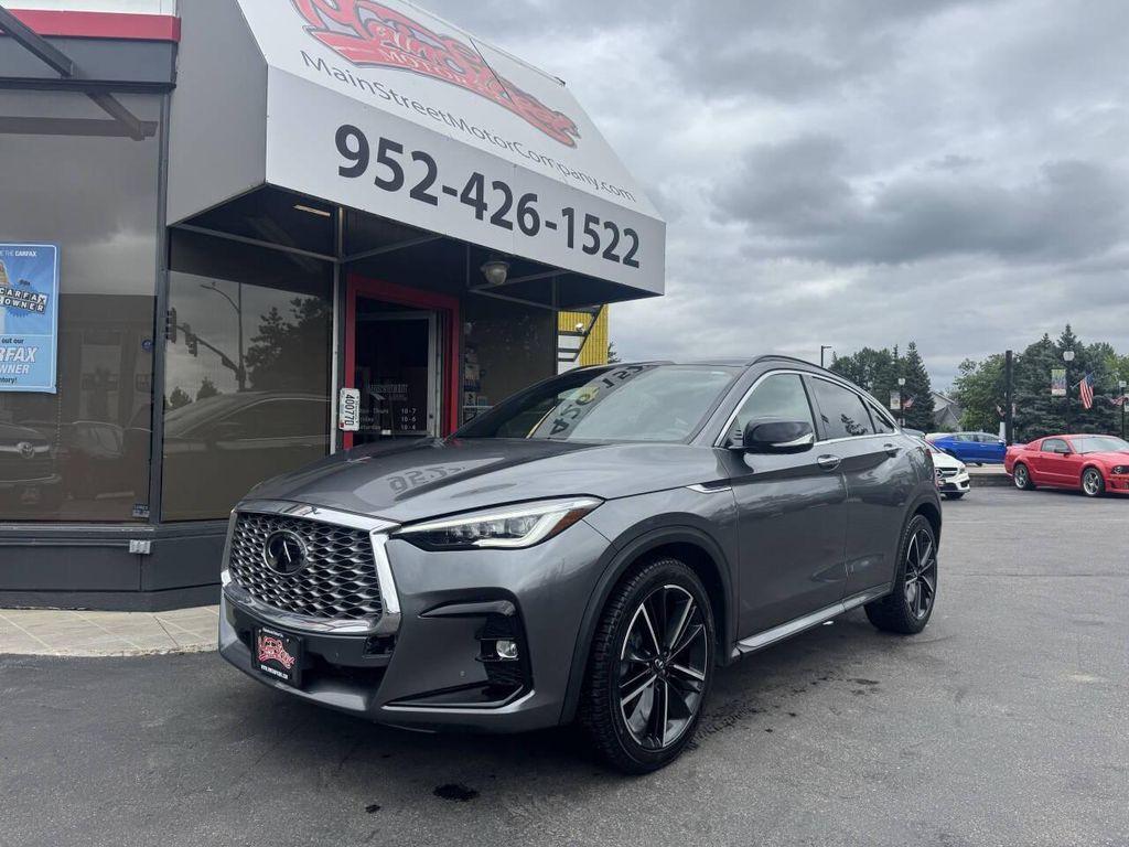 used 2022 INFINITI QX55 car, priced at $28,995