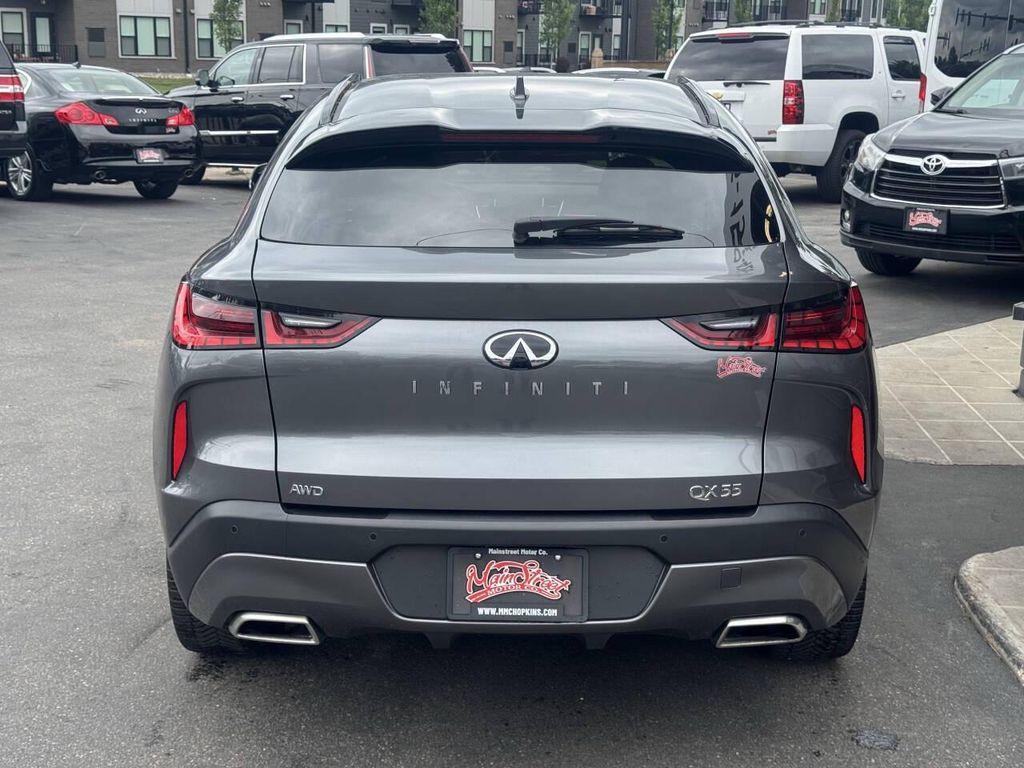 used 2022 INFINITI QX55 car, priced at $28,995