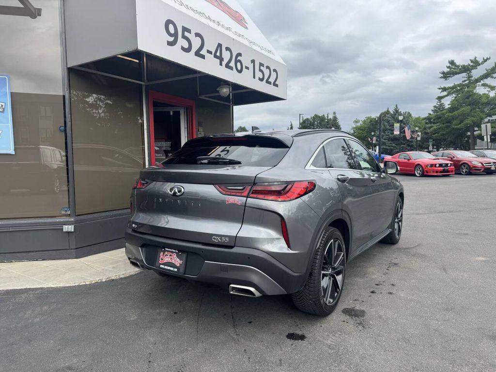 used 2022 INFINITI QX55 car, priced at $28,995