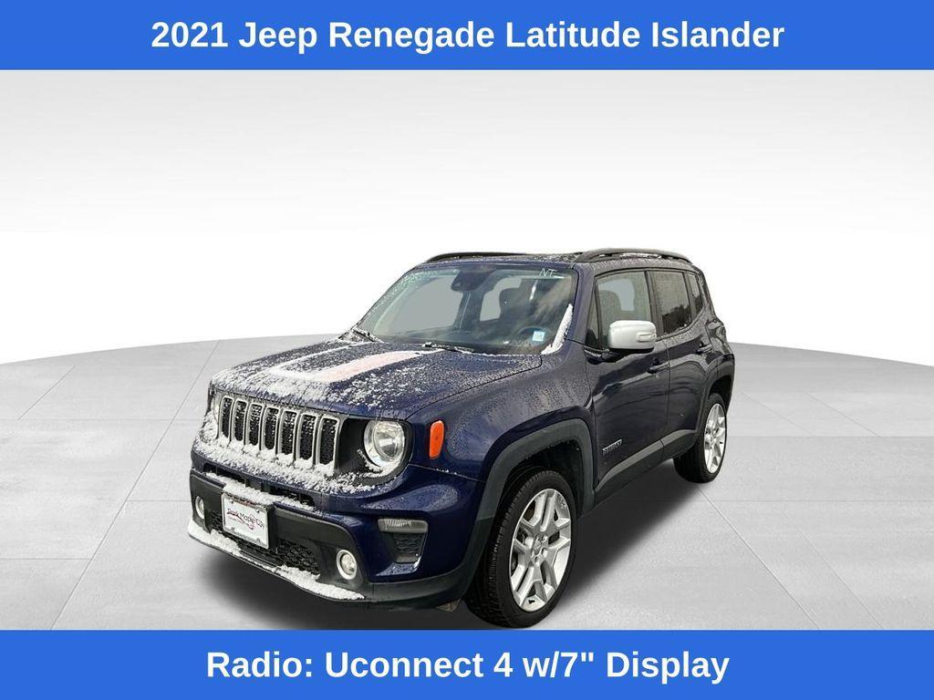 used 2021 Jeep Renegade car, priced at $18,100