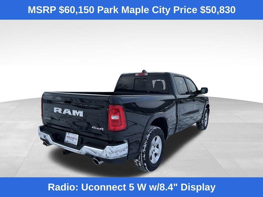 new 2025 Ram 1500 car, priced at $50,830