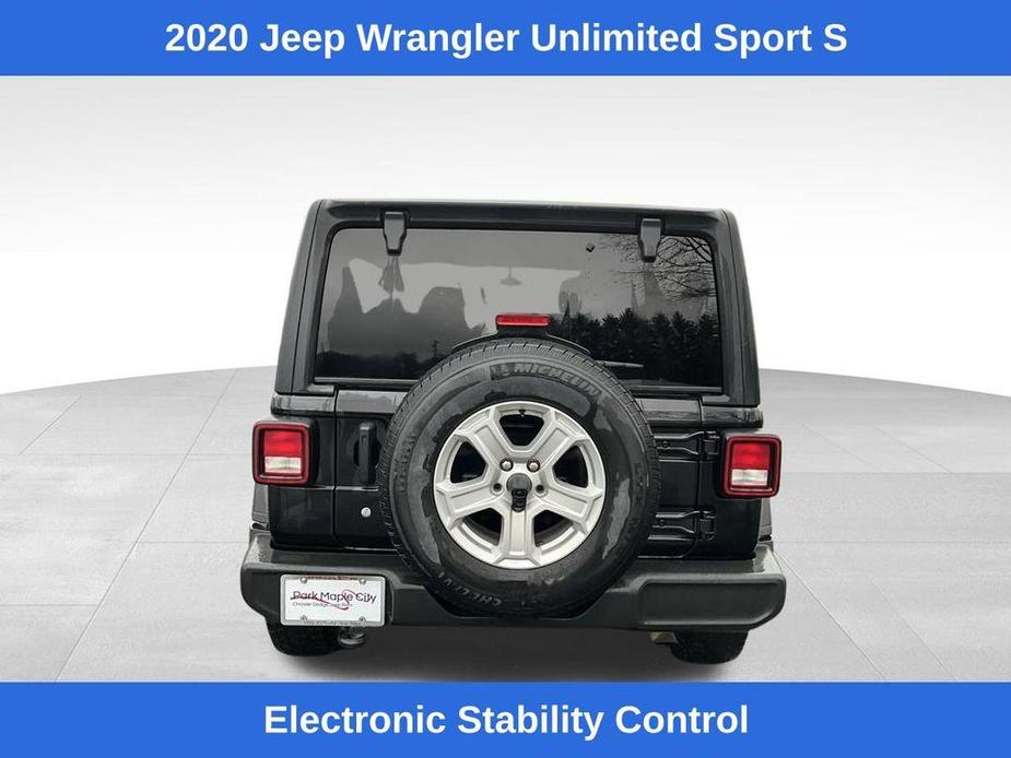 used 2020 Jeep Wrangler Unlimited car, priced at $26,638