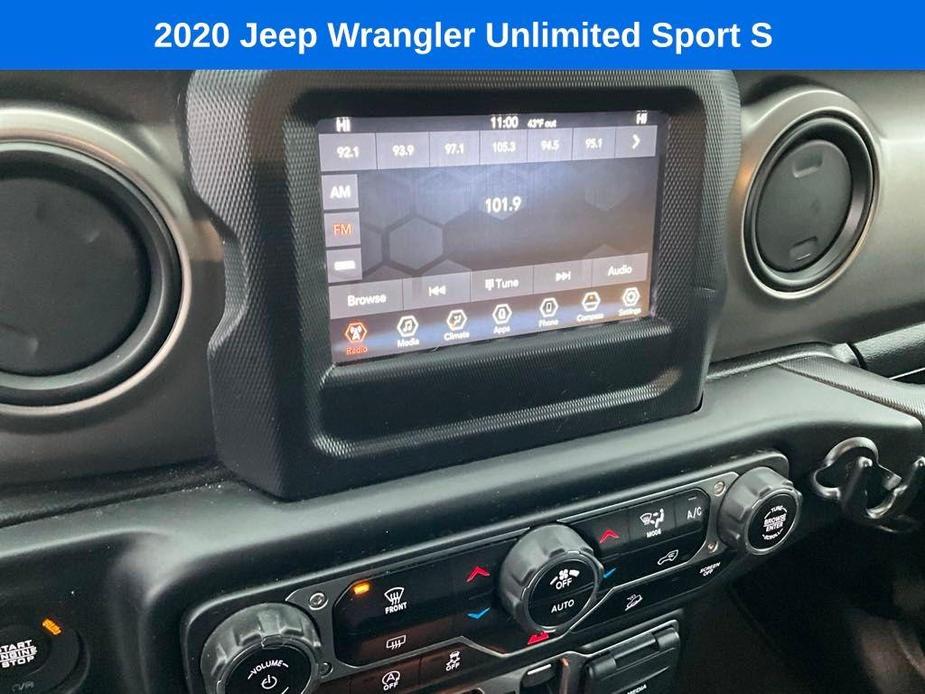 used 2020 Jeep Wrangler Unlimited car, priced at $26,638