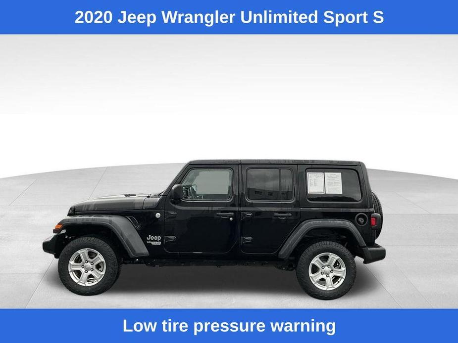 used 2020 Jeep Wrangler Unlimited car, priced at $26,638