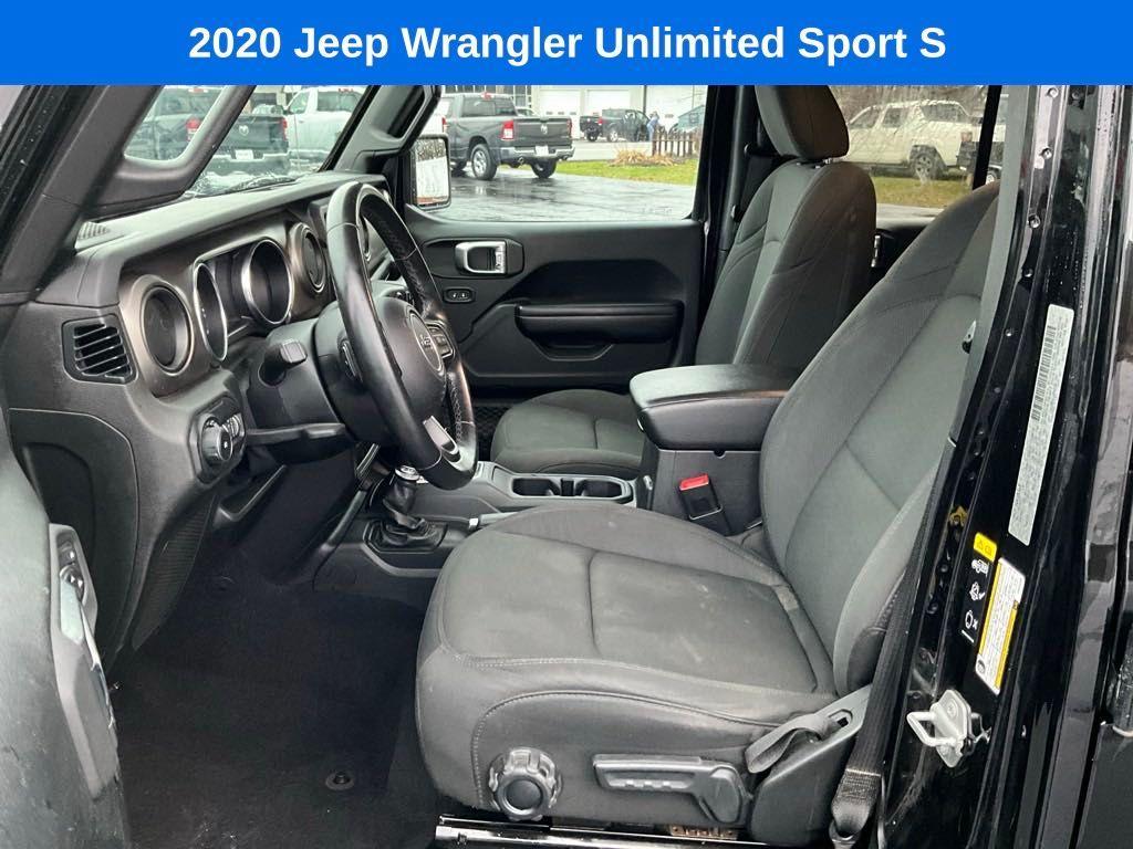 used 2020 Jeep Wrangler Unlimited car, priced at $26,638