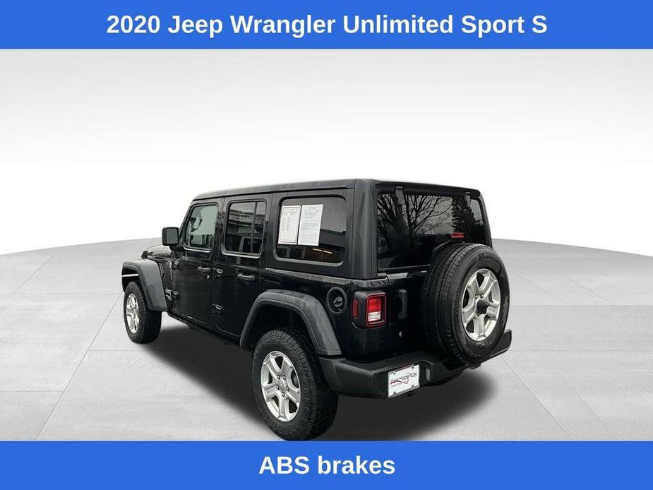 used 2020 Jeep Wrangler Unlimited car, priced at $26,638