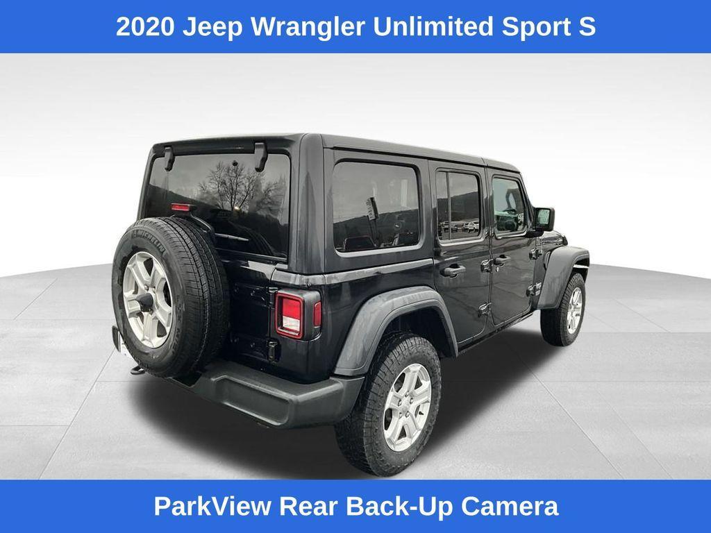 used 2020 Jeep Wrangler Unlimited car, priced at $26,638