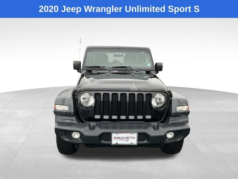 used 2020 Jeep Wrangler Unlimited car, priced at $26,638