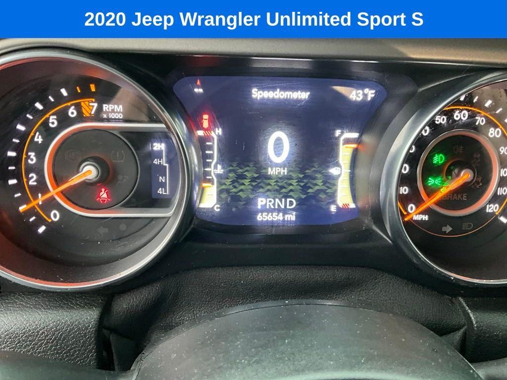 used 2020 Jeep Wrangler Unlimited car, priced at $26,638