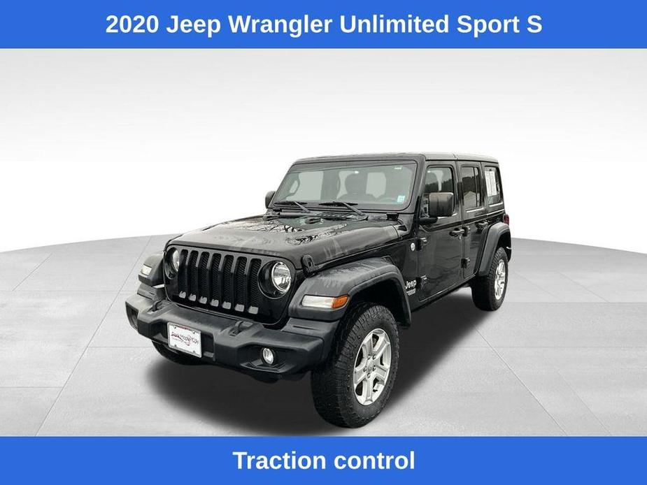 used 2020 Jeep Wrangler Unlimited car, priced at $26,638