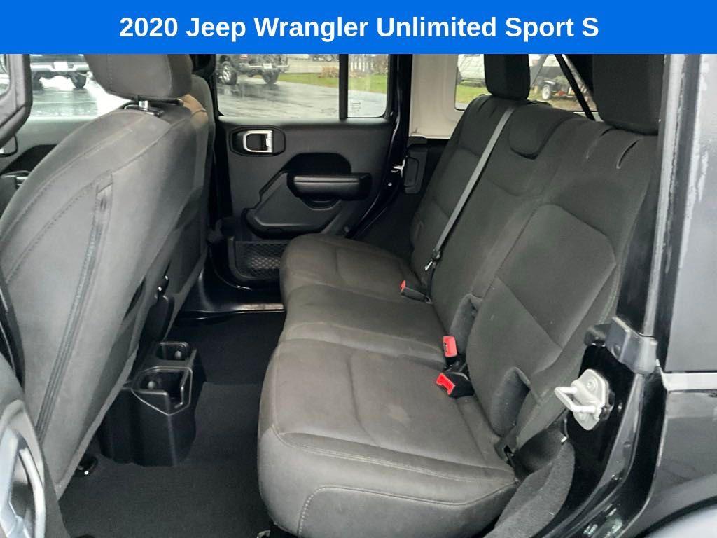 used 2020 Jeep Wrangler Unlimited car, priced at $26,638