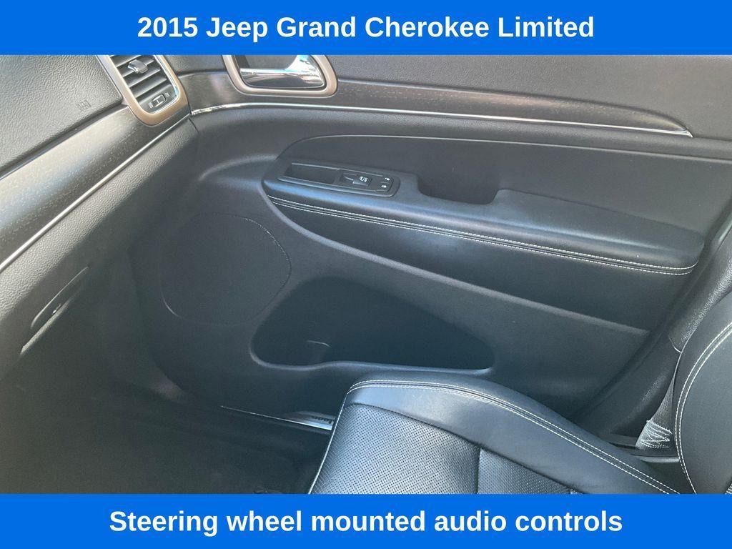 used 2015 Jeep Grand Cherokee car, priced at $15,473