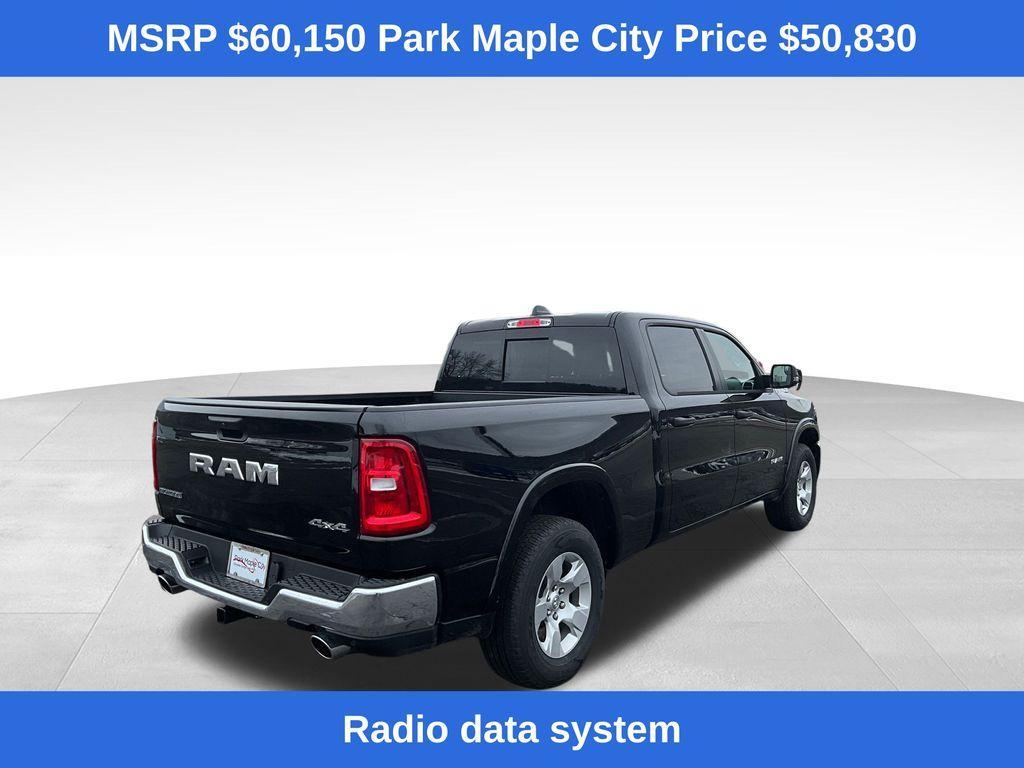 new 2025 Ram 1500 car, priced at $50,830