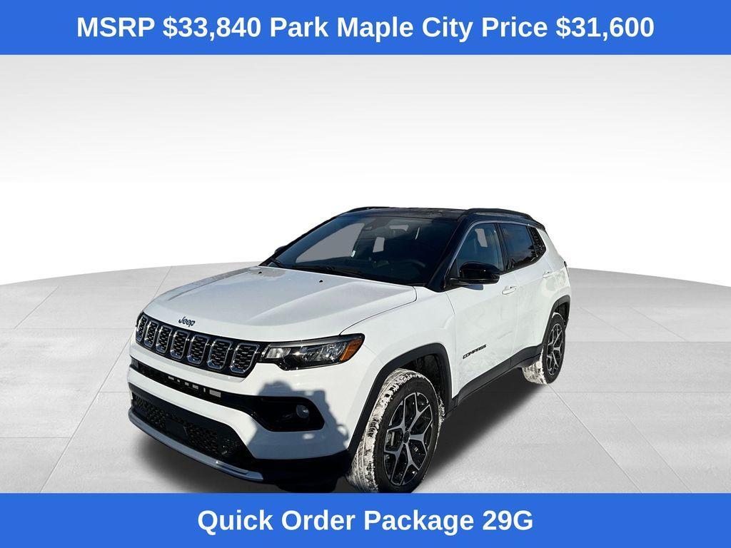 new 2025 Jeep Compass car, priced at $31,600