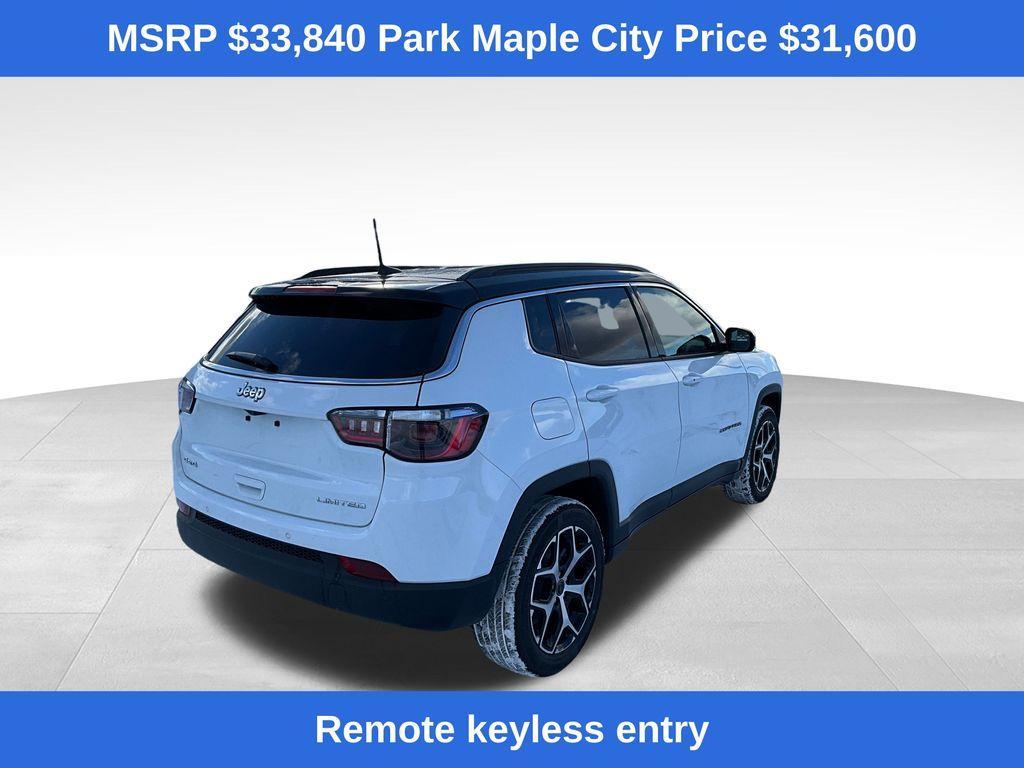 new 2025 Jeep Compass car, priced at $31,600