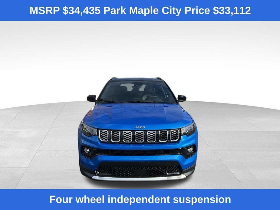 new 2025 Jeep Compass car, priced at $33,112