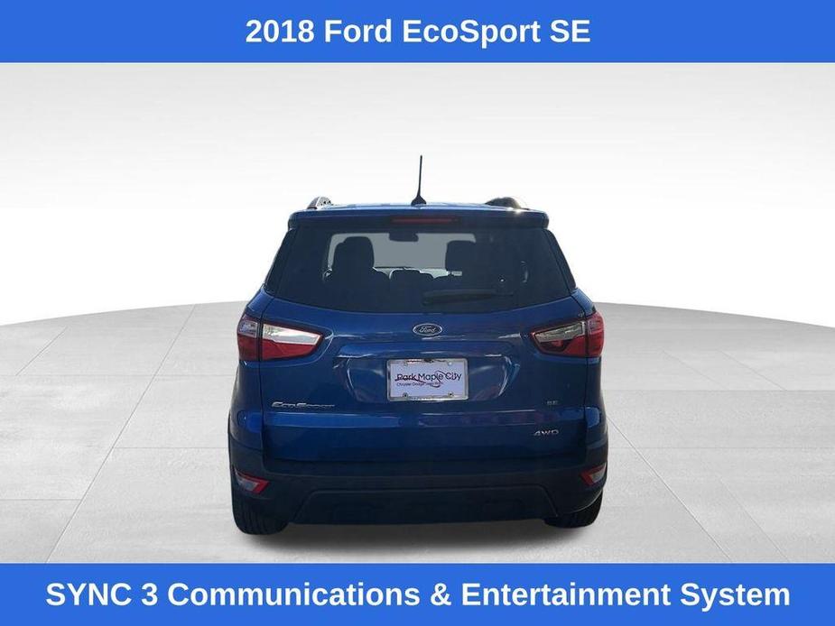 used 2018 Ford EcoSport car, priced at $15,800