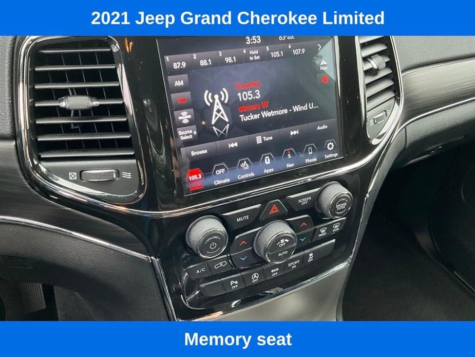 used 2021 Jeep Grand Cherokee car, priced at $27,510