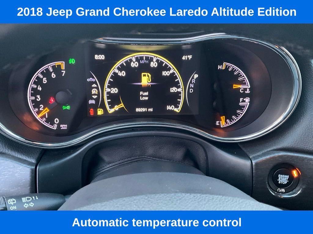 used 2018 Jeep Grand Cherokee car, priced at $19,248