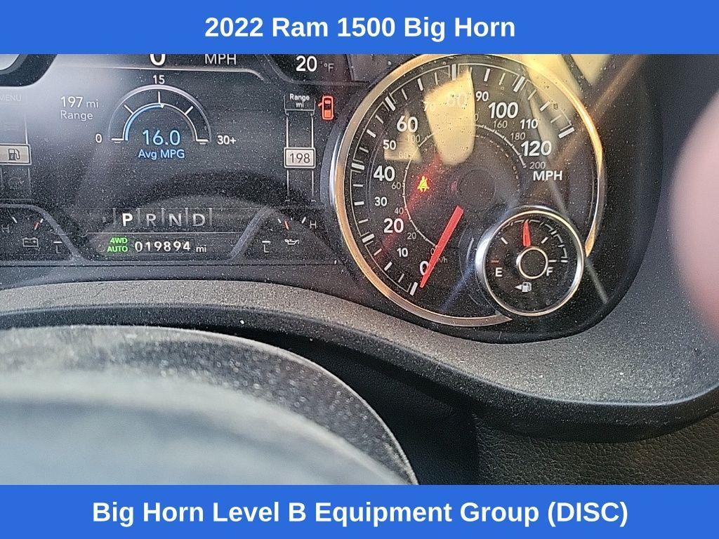 used 2022 Ram 1500 car, priced at $34,668