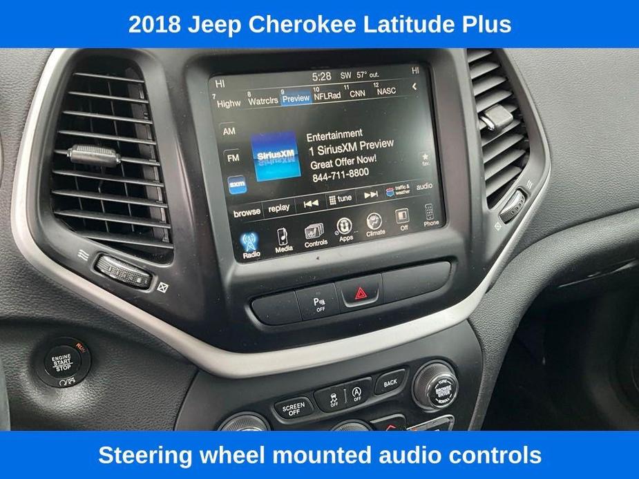 used 2018 Jeep Cherokee car, priced at $13,600