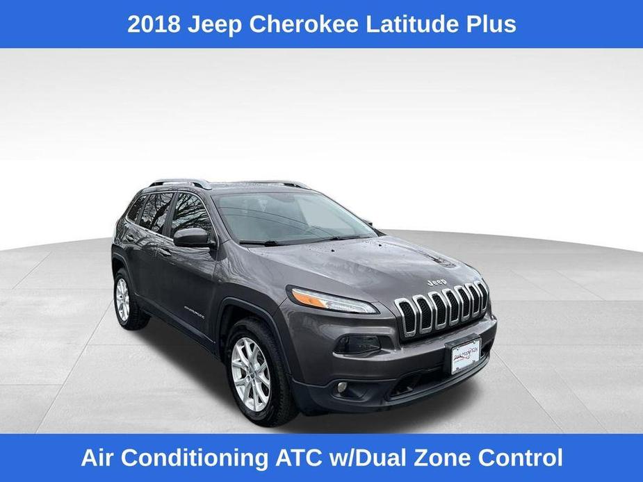 used 2018 Jeep Cherokee car, priced at $13,600