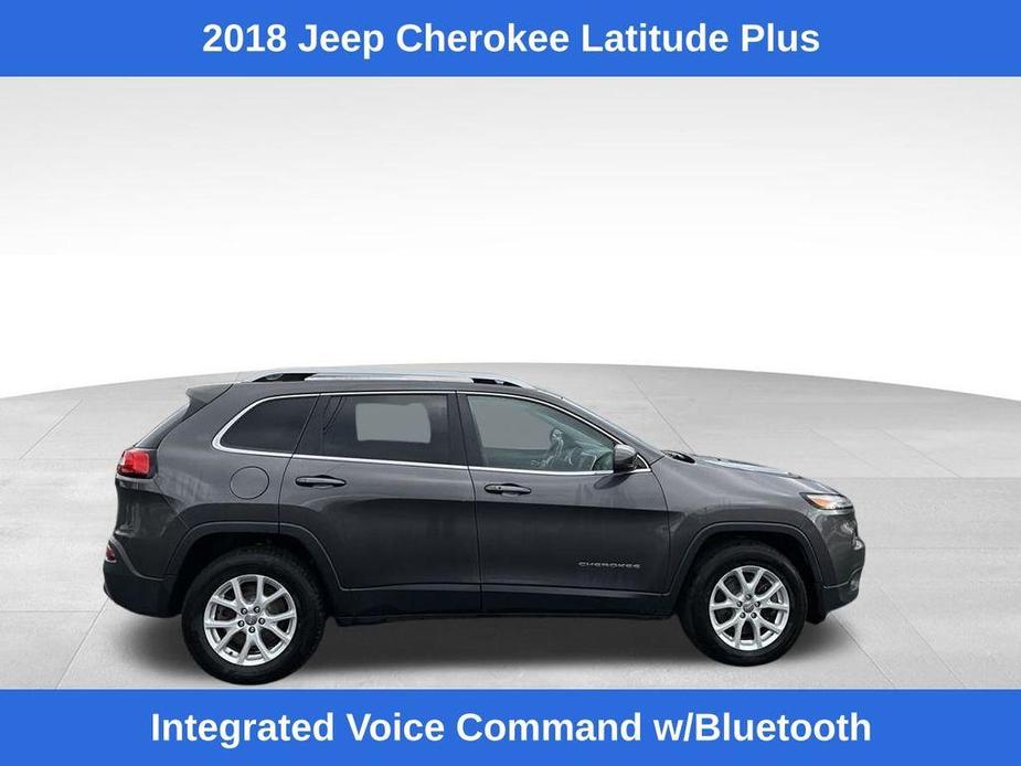 used 2018 Jeep Cherokee car, priced at $13,600